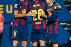 虎扑平台-西甲丨巴塞罗那胜赫塔菲