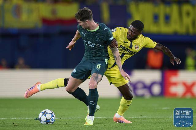 足球 | 欧冠：曼城胜比利亚雷亚尔