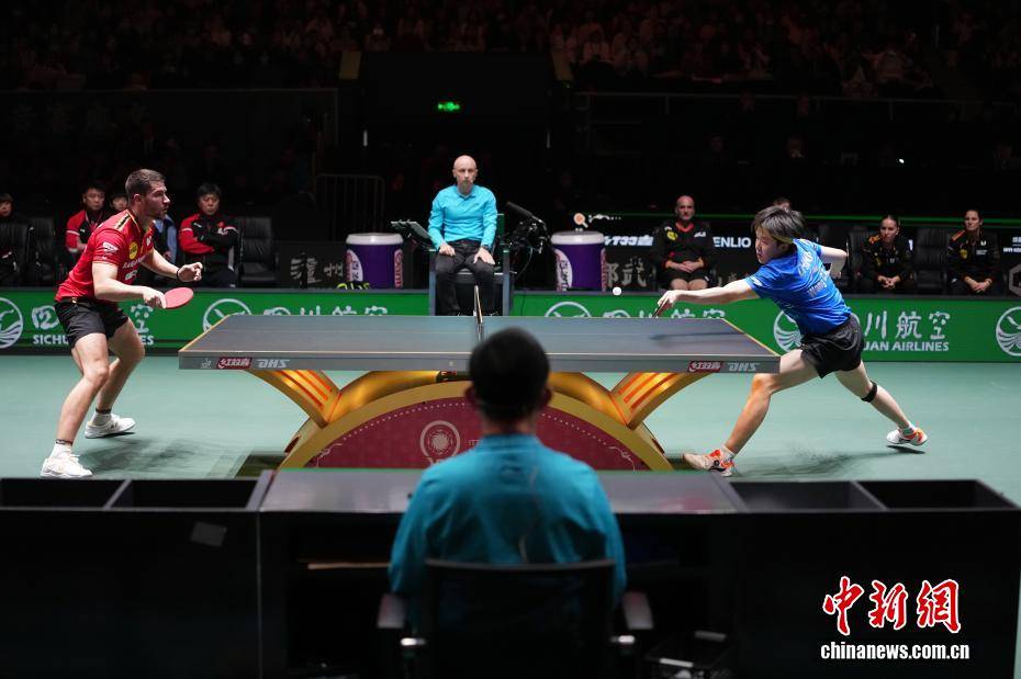 国际乒联混团世界杯：中国队胜德国队